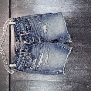 American Eagle Denim Shorts, Size 8